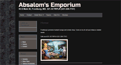 Desktop Screenshot of absalomsemporium.com